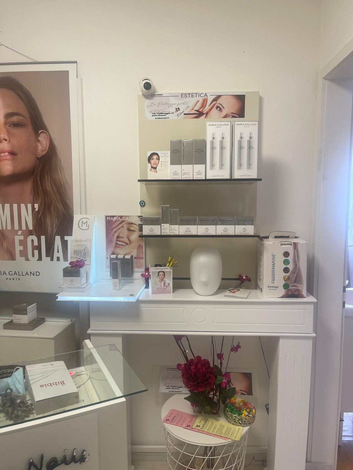 Sala trattamenti Nina Nails